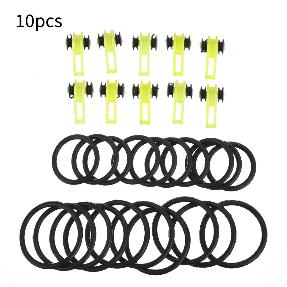 10Pcs/Bag Plastic Fishing Hook Keeper for Fishing Rod Pole Fishing Lures Bait Safety Holder Chub Carp Easy-Fishing Tackle Hooks