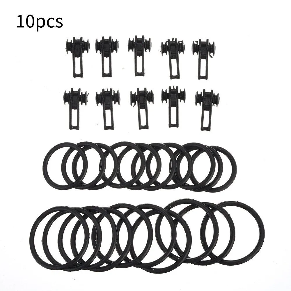 10Pcs/Bag Plastic Fishing Hook Keeper for Fishing Rod Pole Fishing Lures Bait Safety Holder Chub Carp Easy-Fishing Tackle Hooks