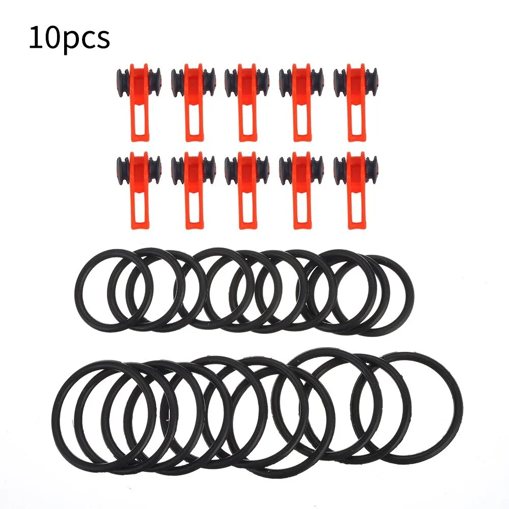 10Pcs/Bag Plastic Fishing Hook Keeper for Fishing Rod Pole Fishing Lures Bait Safety Holder Chub Carp Easy-Fishing Tackle Hooks