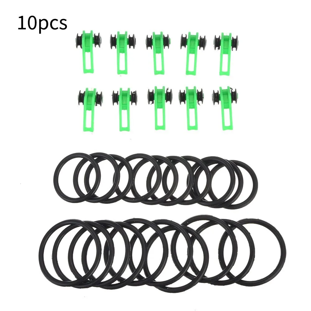 10Pcs/Bag Plastic Fishing Hook Keeper for Fishing Rod Pole Fishing Lures Bait Safety Holder Chub Carp Easy-Fishing Tackle Hooks