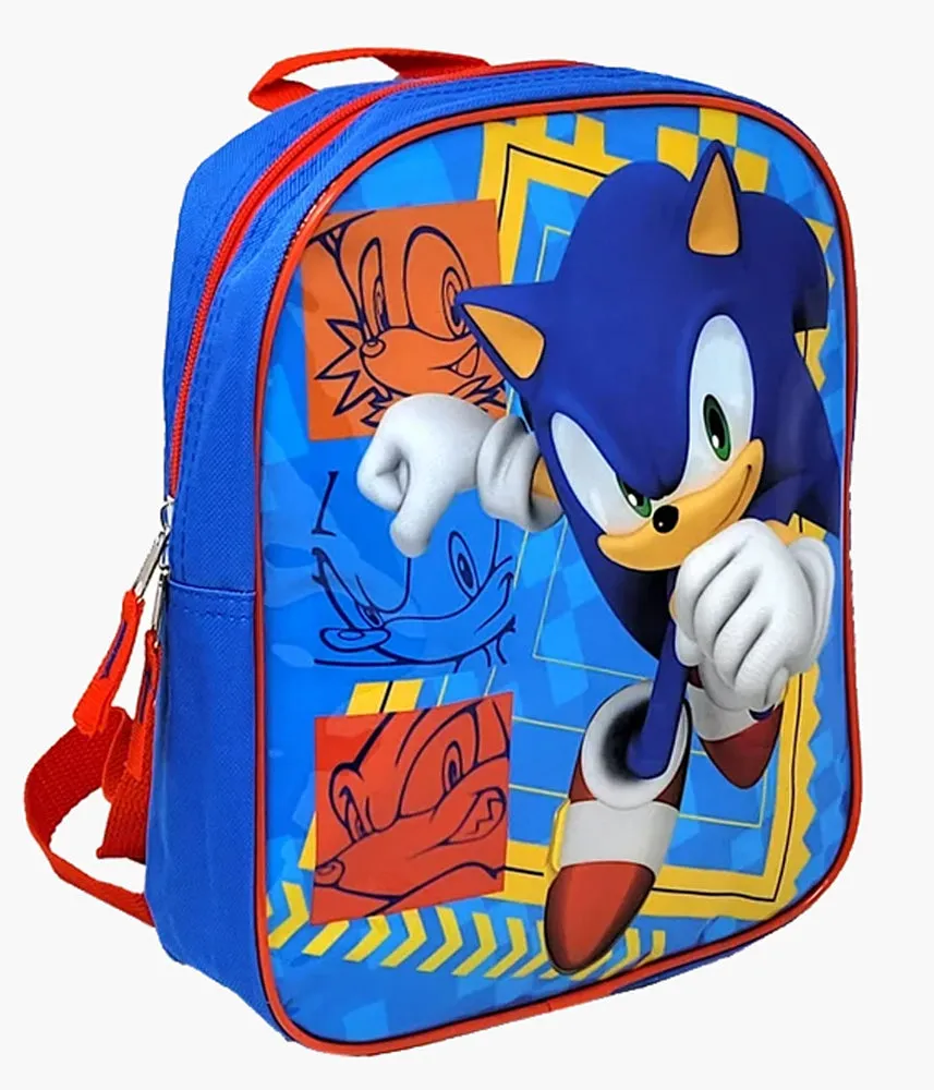 11" Sonic The Hedgehog Kids Backpack