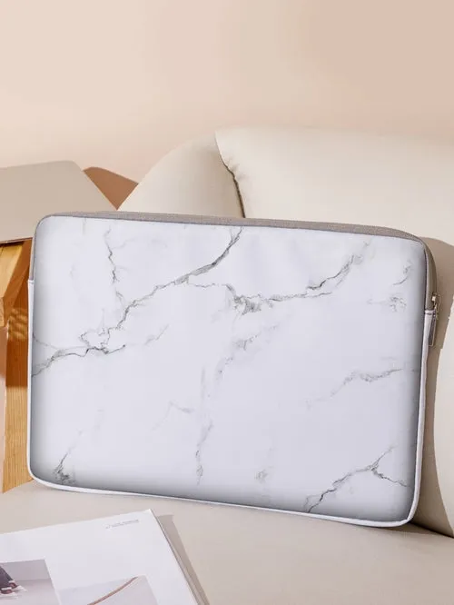 14 Inch Marble Pattern Laptop Bag