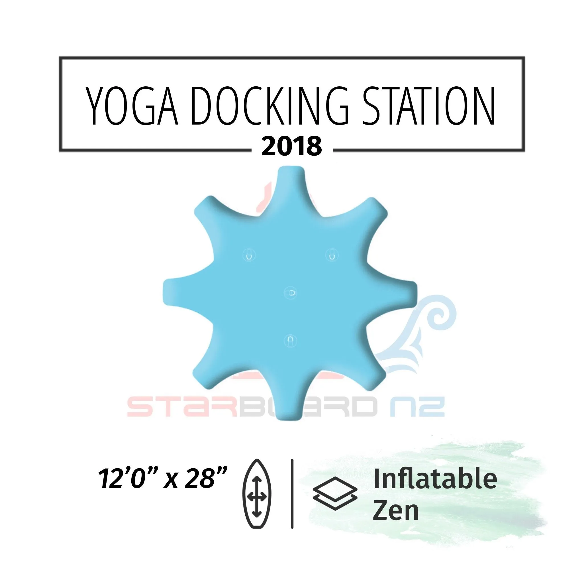 2018 INFLATABLE SUP YOGA DOCKING STATION