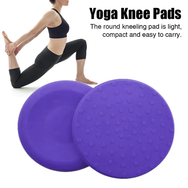 2PCS Yoga Knee Pads Cushion Non-slip Yoga Mat for Women Knees Hands Wrists Elbows