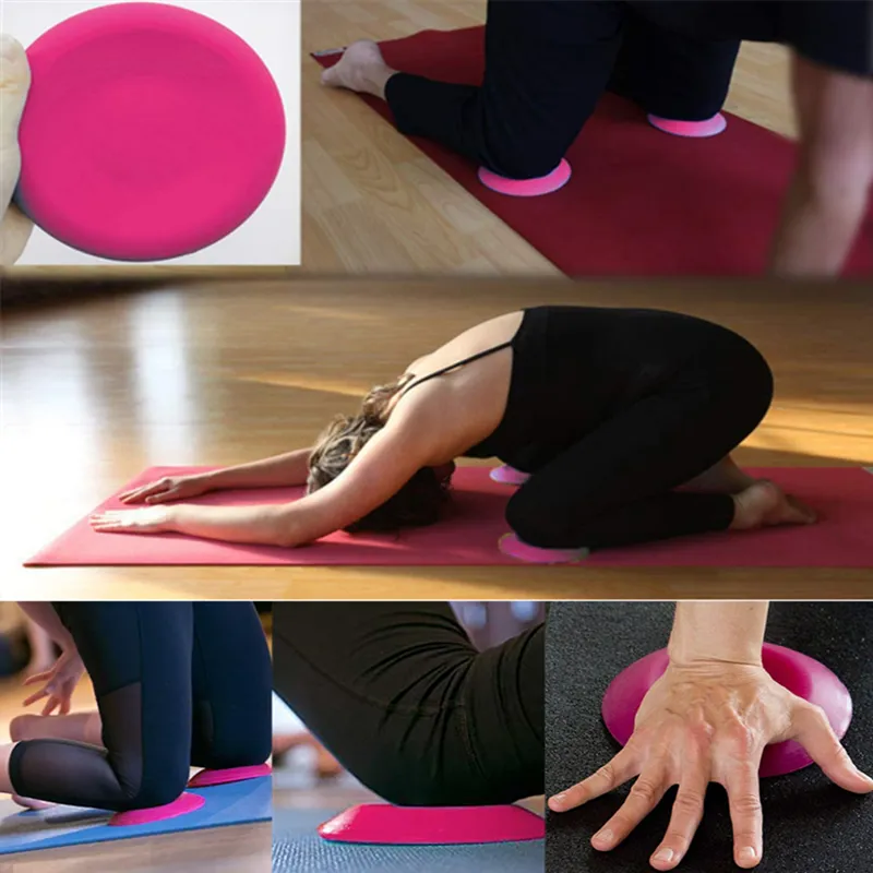 2PCS Yoga Knee Pads Cushion Non-slip Yoga Mat for Women Knees Hands Wrists Elbows