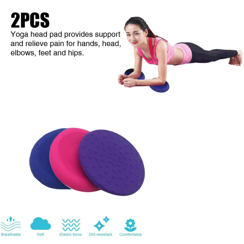 2PCS Yoga Knee Pads Cushion Non-slip Yoga Mat for Women Knees Hands Wrists Elbows