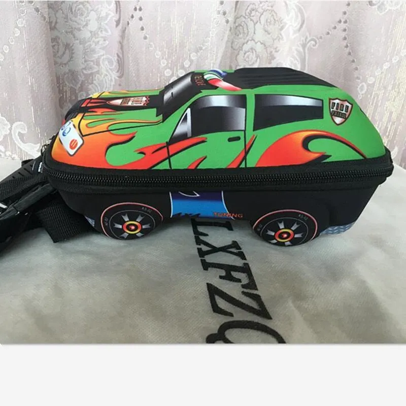 3D Car Children School Bag for Boys