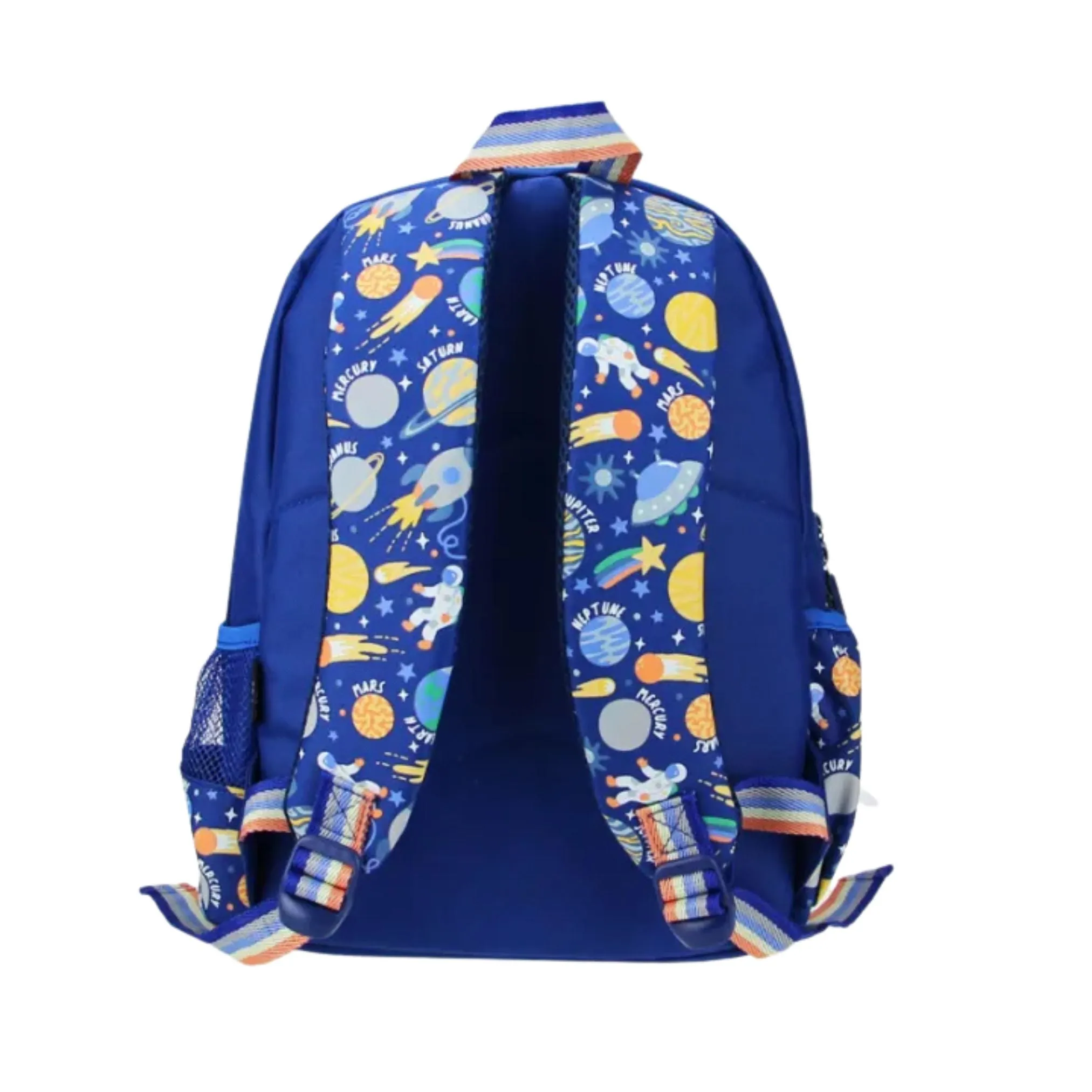 3D Design Backpack with Front Pocket for Kids (Rocket)