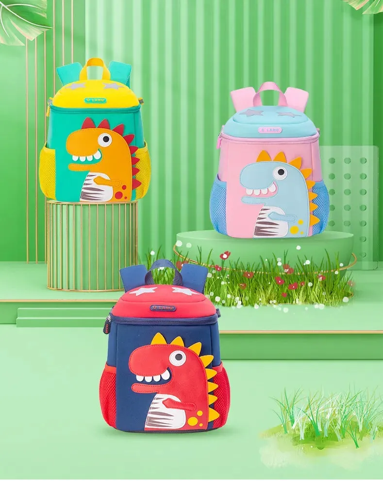 3D Dino Backpack For Kindergarten Kids / Attractive And Lovely Kids Backpack