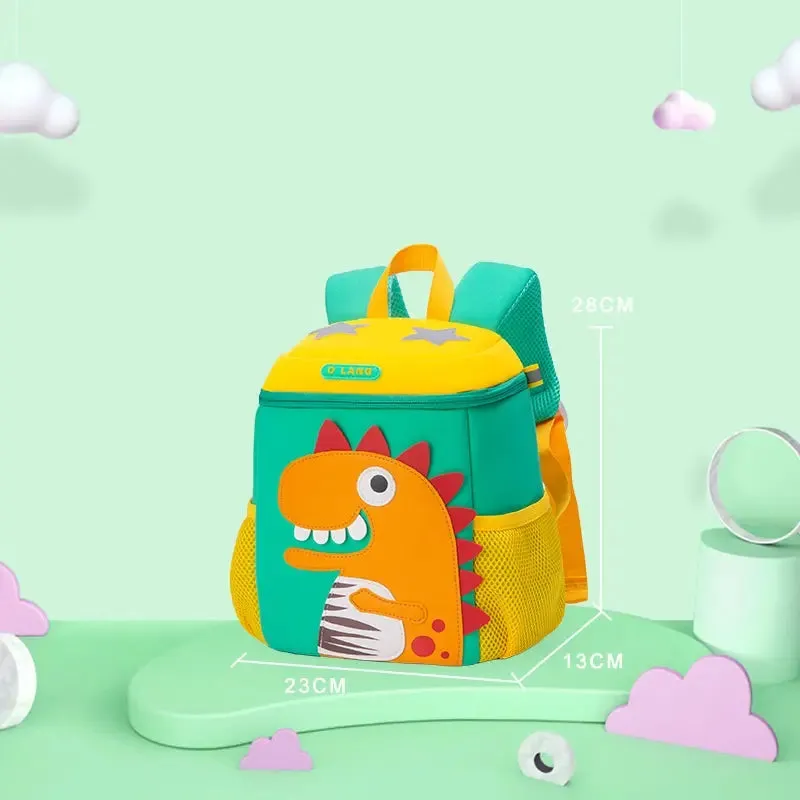 3D Dino Backpack For Kindergarten Kids / Attractive And Lovely Kids Backpack