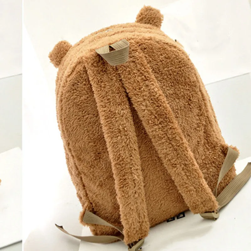 41cm Fuzzy Cat Ear Backpack - Free Shipping to N.A.