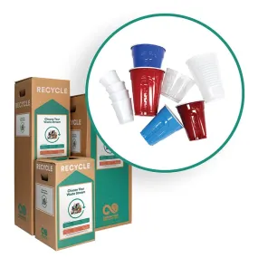 #6 Rigid Plastic Cups Zero Waste Box- TerraCycle, Recycling Box