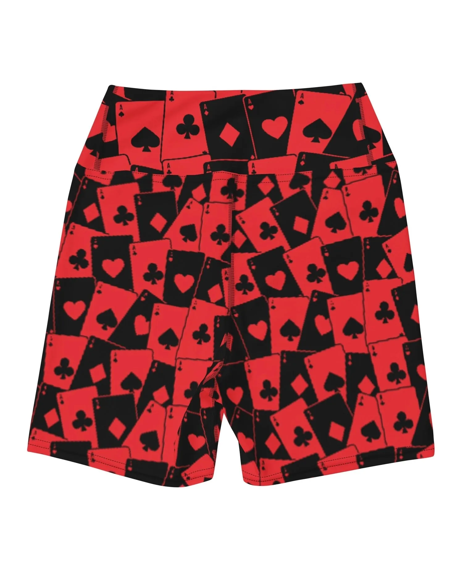 Ace Of Hearts Yoga Shorts