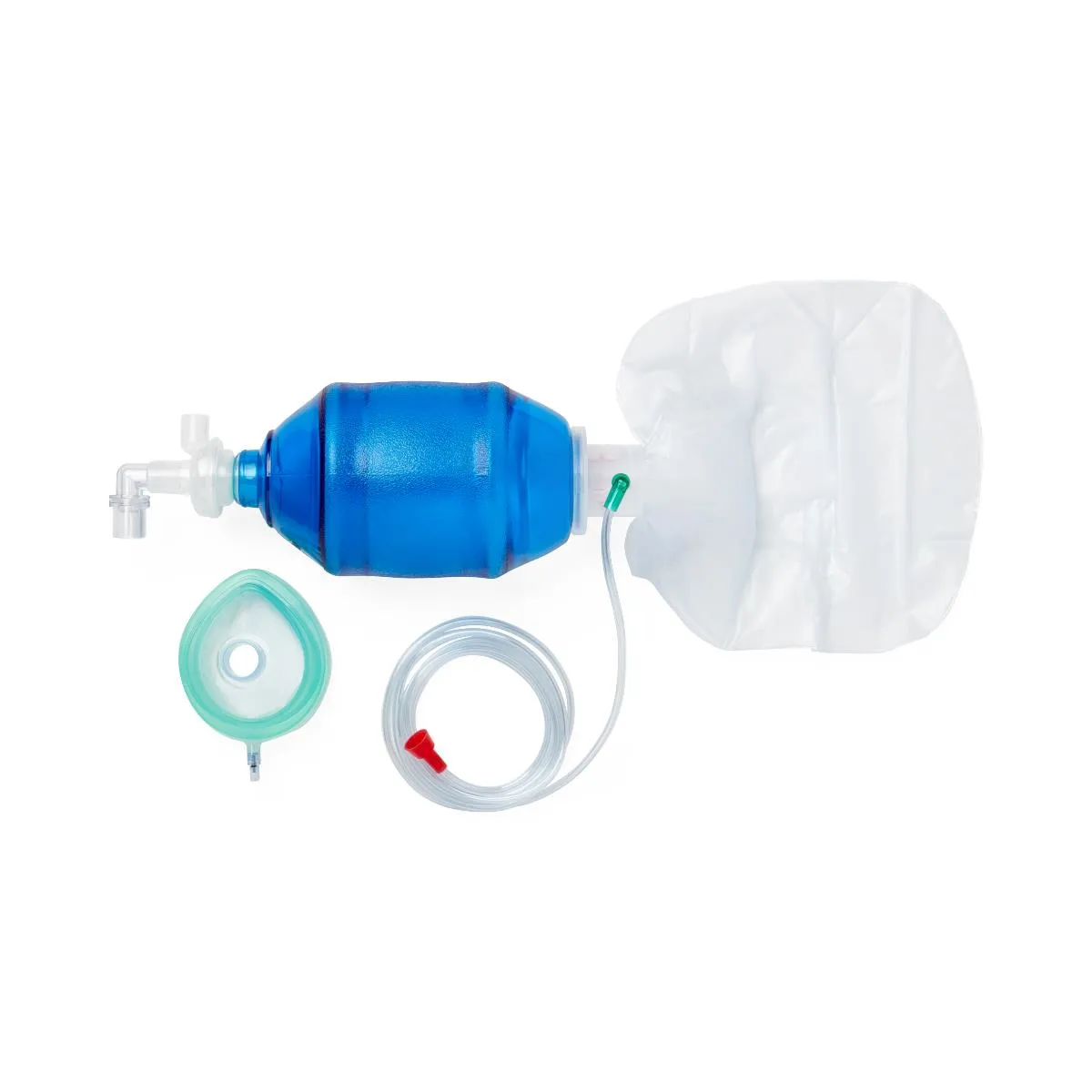 Adult Bag Valve Mask (BVM) Manual Resuscitators