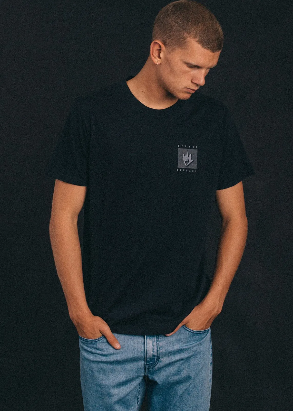 Afends Mens Retro Threads - Standard Fit Tee