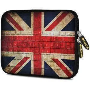 Amzer 10.5 Inch Neoprene Notebook Tablet/iPad Sleeve - Antique Union Jack