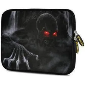 Amzer 10.5 Inch Neoprene Notebook Tablet/iPad Sleeve - Red Skull Eyes