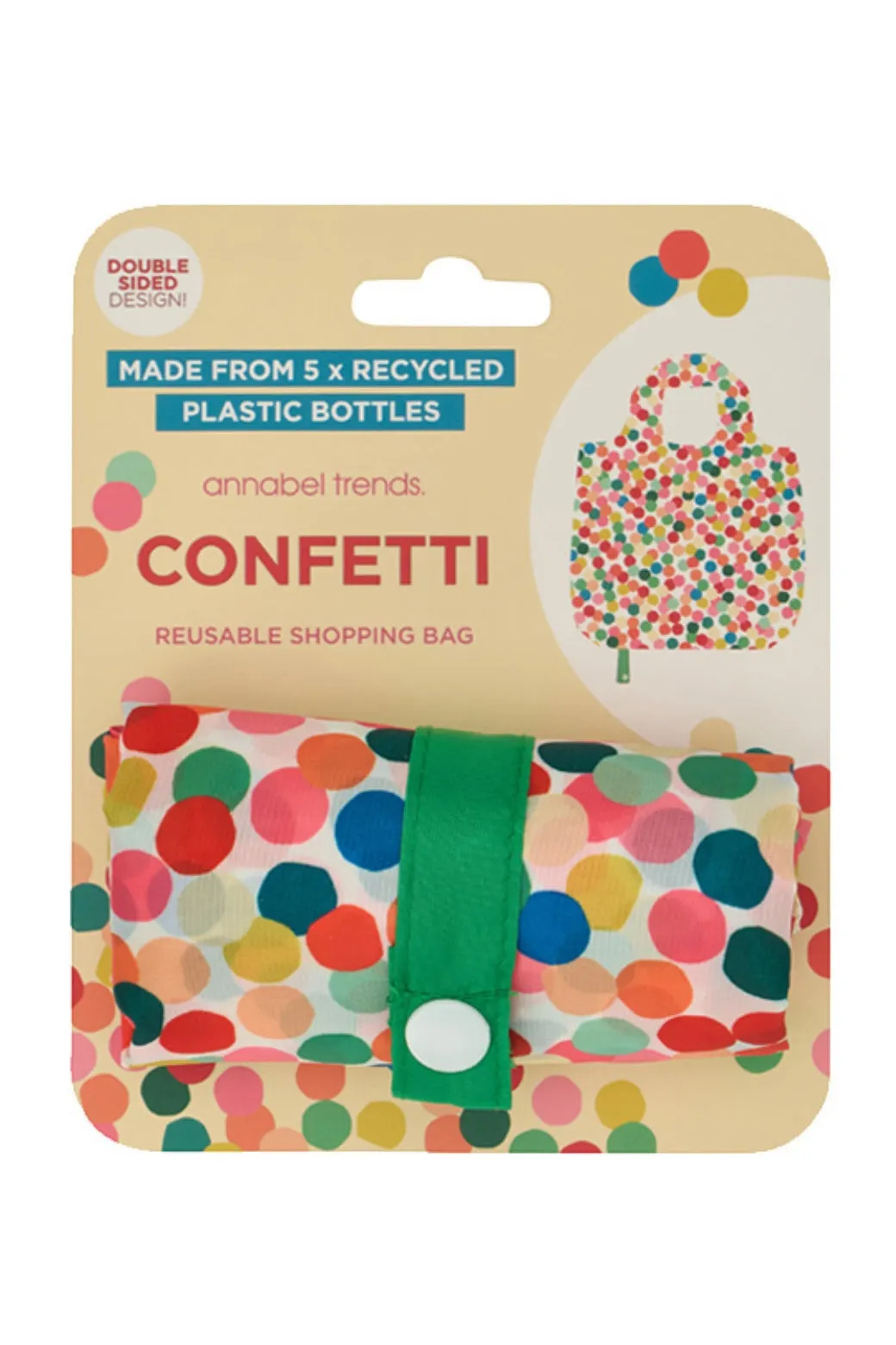 Annabel Trends Shopping Tote Confetti