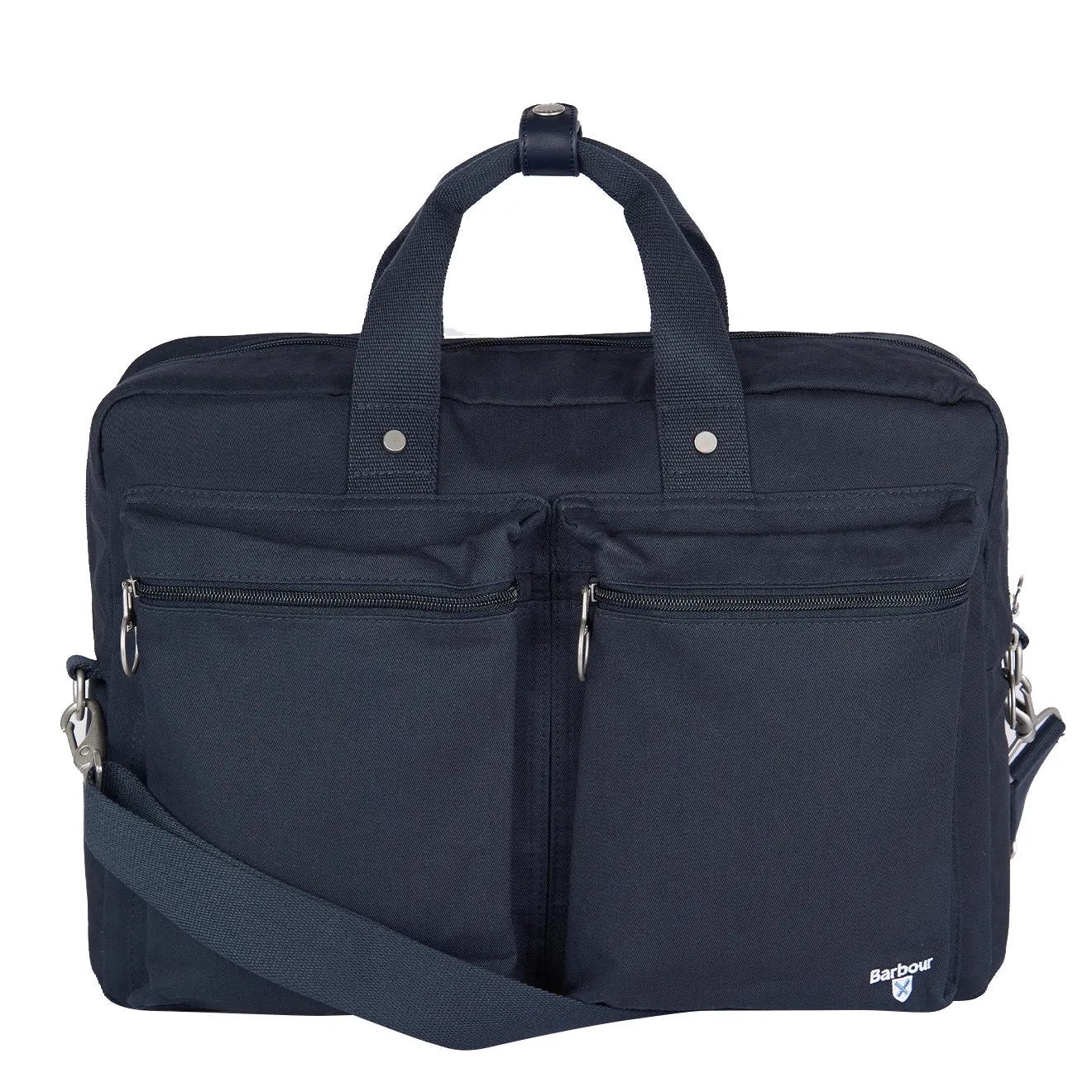 Barbour Cascade Multiway Laptop Bag Navy