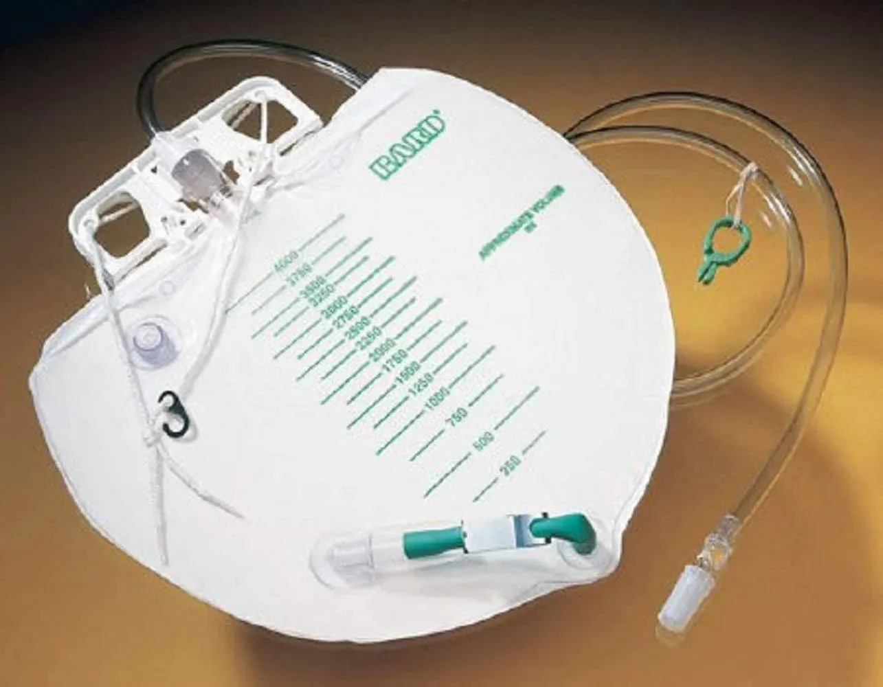 Bard Urinary Drain Bag with Anti-Reflux Valve