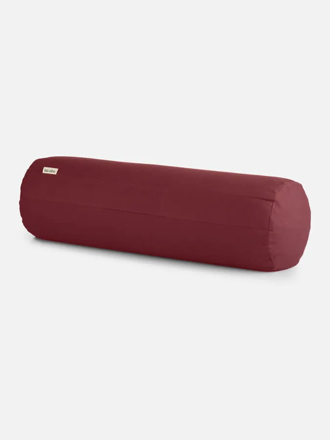 Basaho Organic Cotton Buckwheat Meditation Yoga Bolster