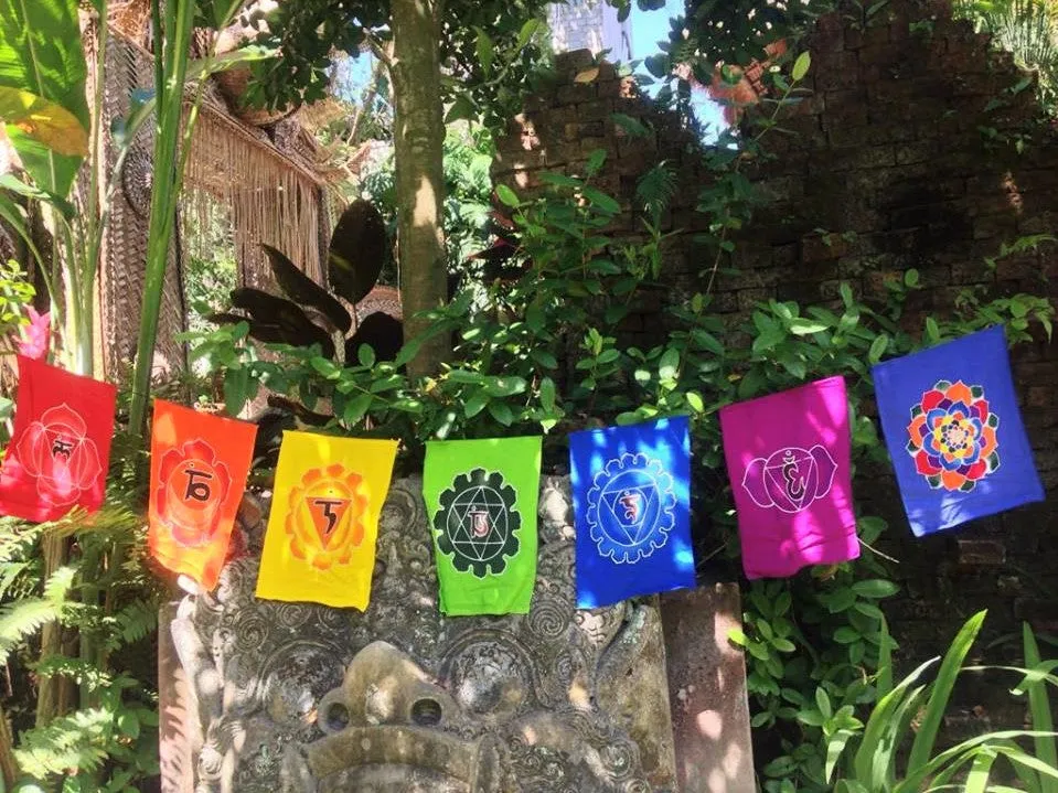 Batik Chakra Flags