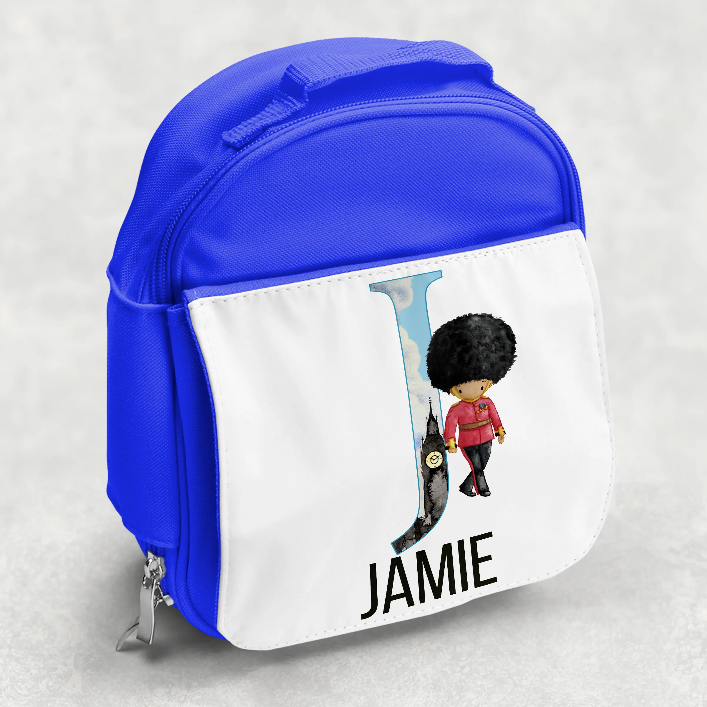 Beefeater Soldier Alphabet Personalised Kids Insulated Lunch Bag