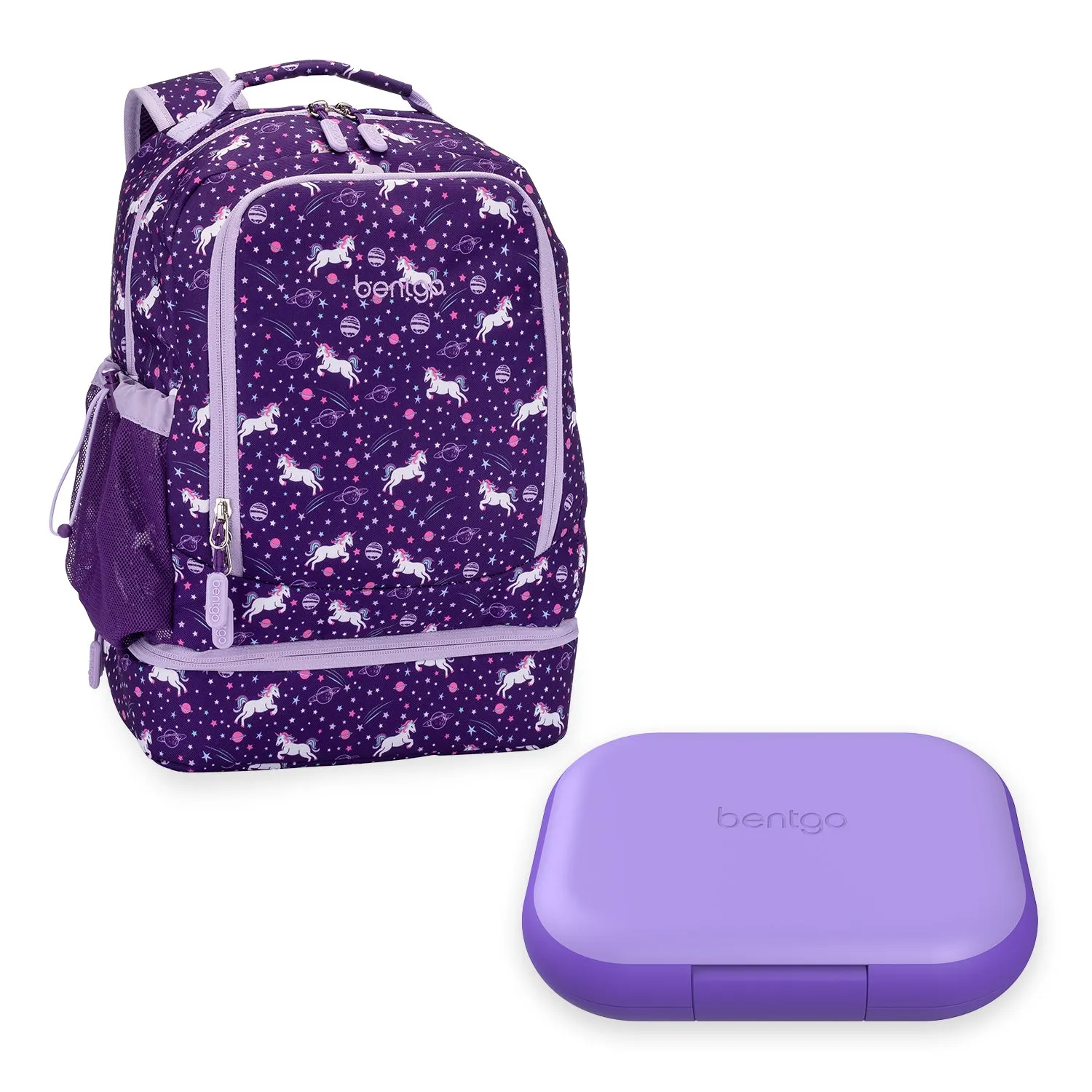 Bentgo Kids Chill Lunch Box & Prints Backpack