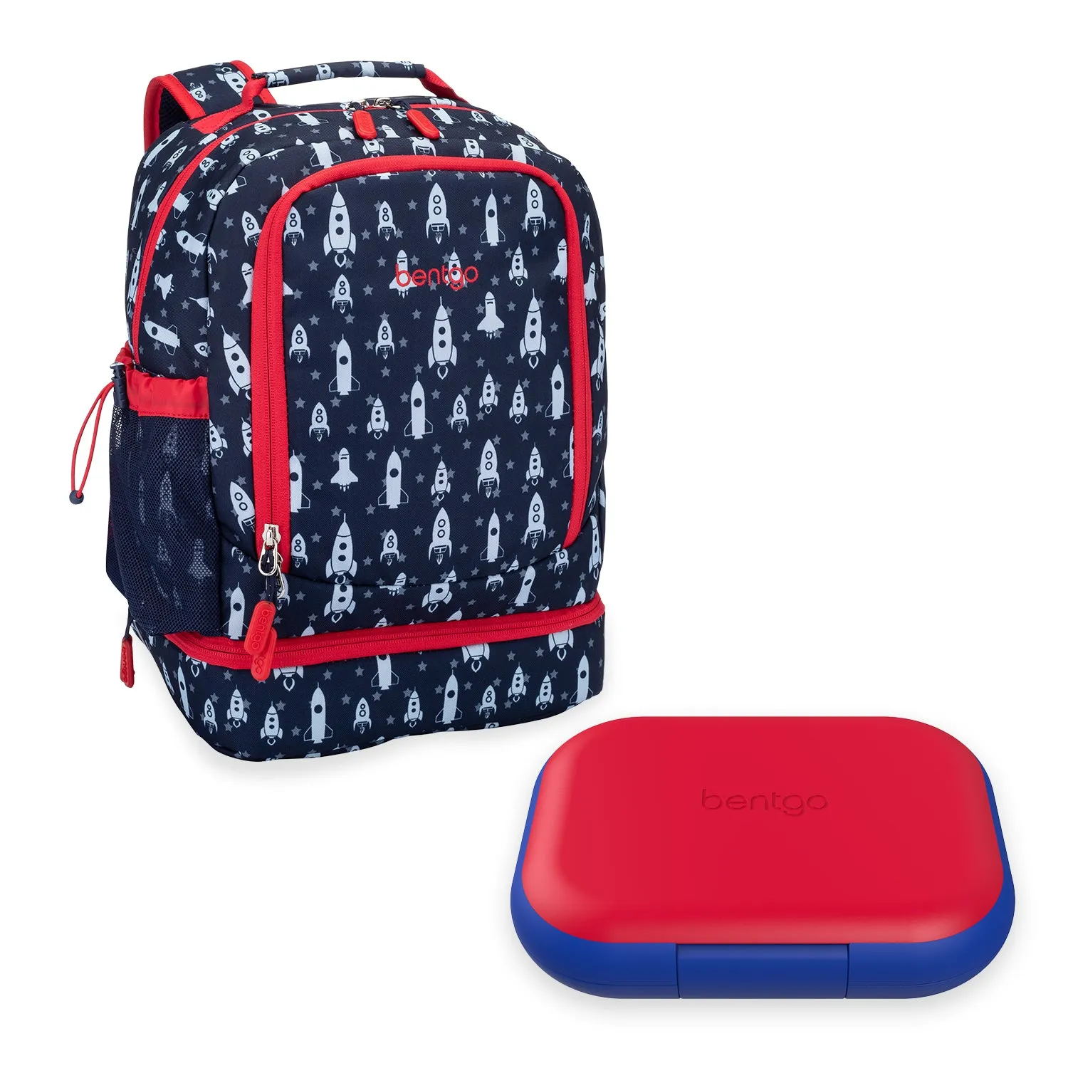 Bentgo Kids Chill Lunch Box & Prints Backpack