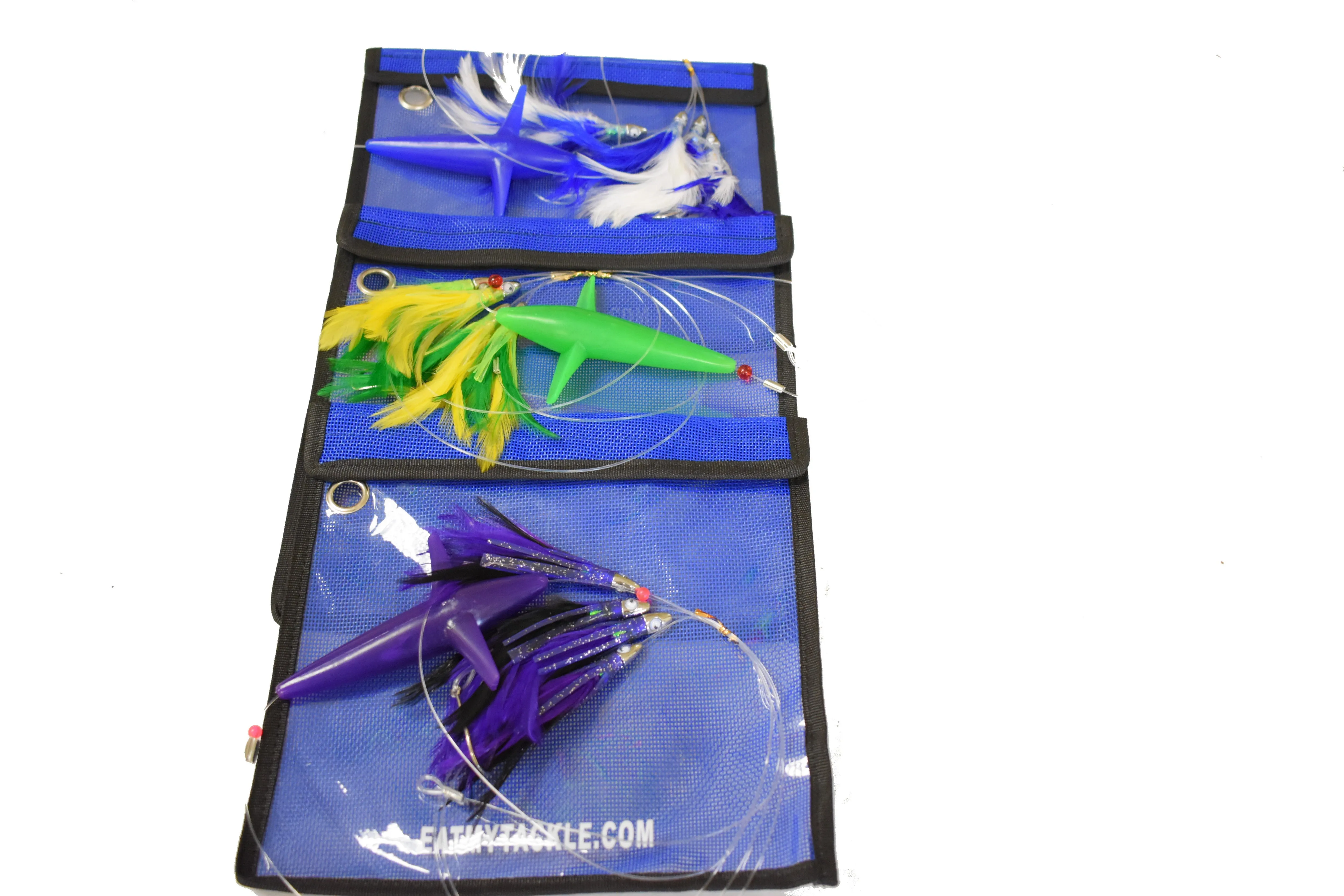 Bird Teaser Feather Daisy Chain 3 Pack - Assorted Color Fishing Lures