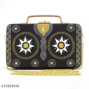 Black Chest Trunk Bag