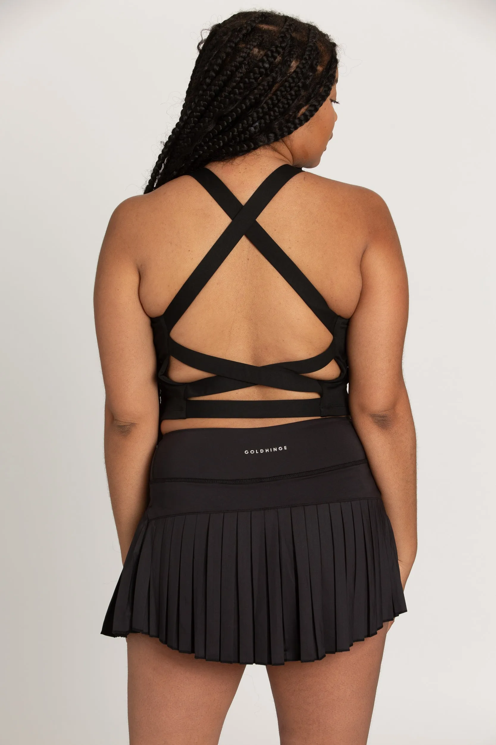 Blackout Criss Cross Back Yoga Tank