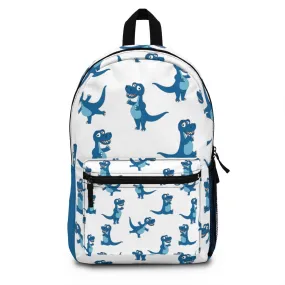 Blue Dinosaur Backpack