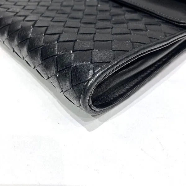 Bottega Veneta Intrecciato Leather Clutch Bag