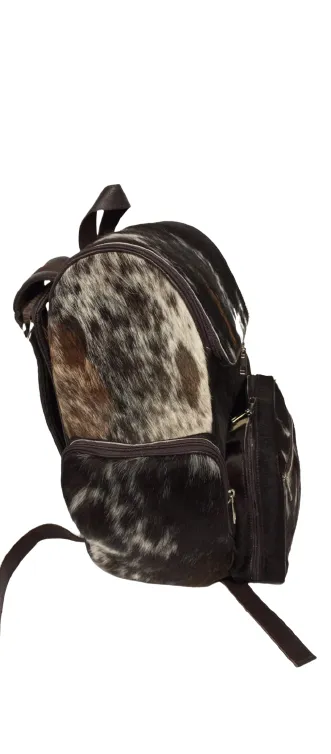 Brindle Backpack |  Cowhide Backpack | Travel Bags | Laptop Backpack