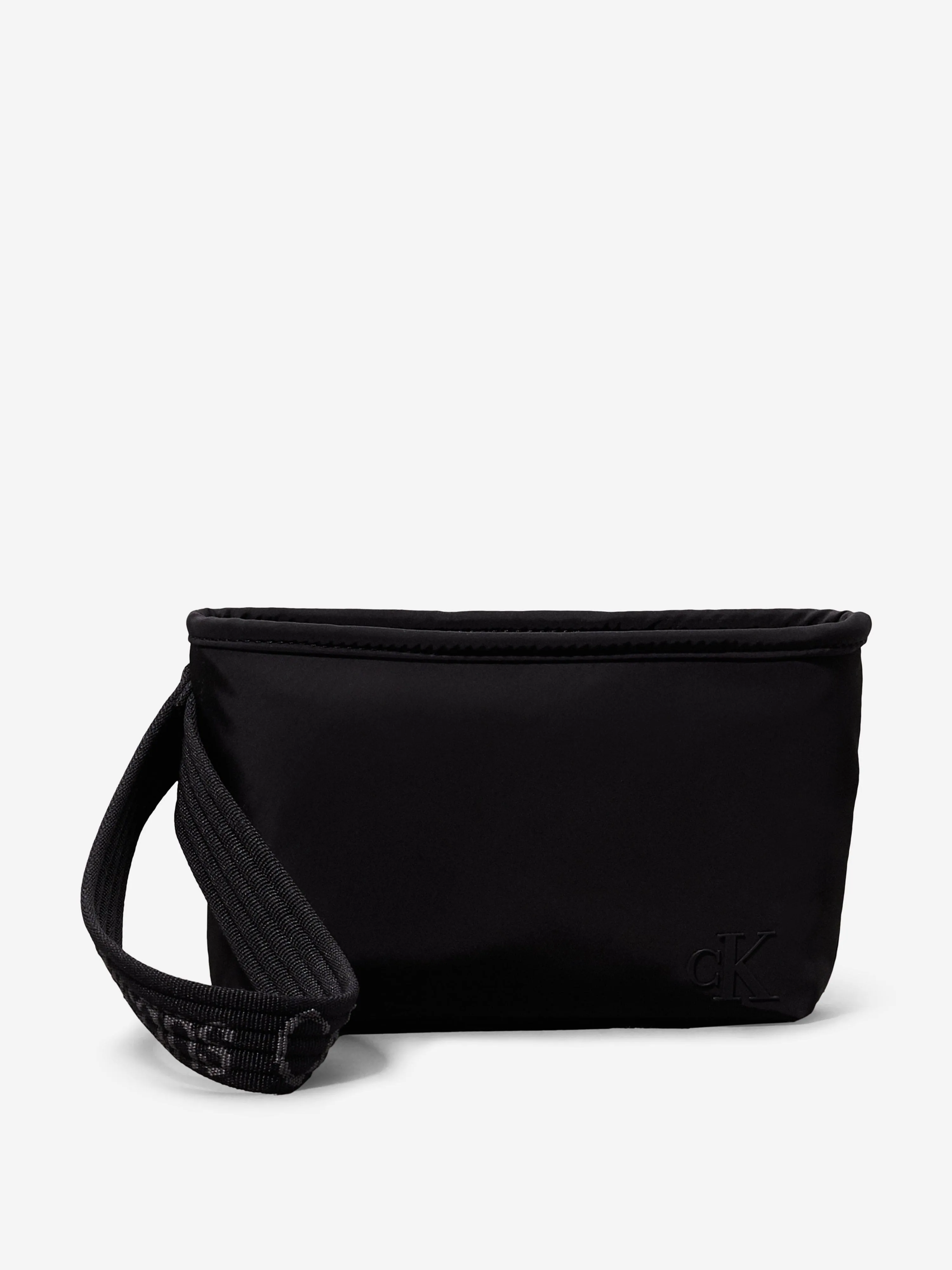 Calvin Klein Baby CK AOP Messenger Changing Bag in Black (30cm)