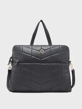 Caprese Julie Laptop Bag Large Black