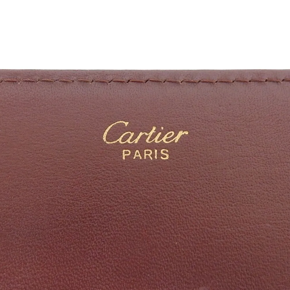 Cartier Leather Clutch Bag