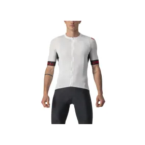 Castelli Entrata VI Short Sleeve Jersey White Red