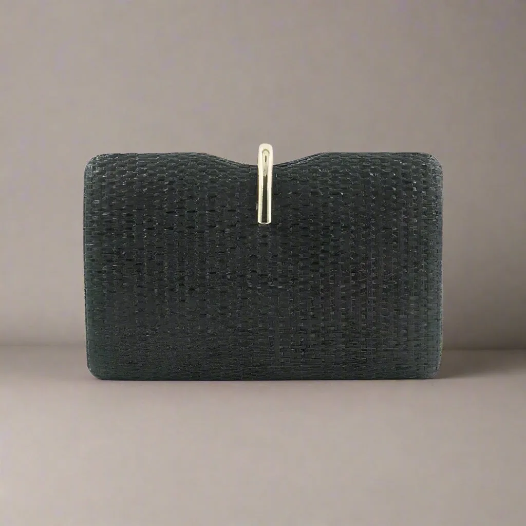 Chelsea Black Clutch by BC Bags