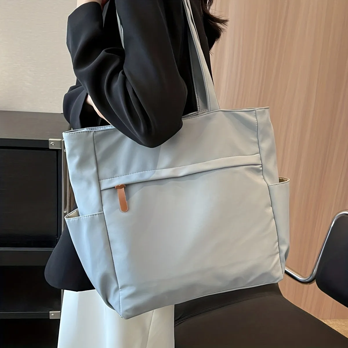 Chic Womens Tote Bag Minimalist Style for School  Casual