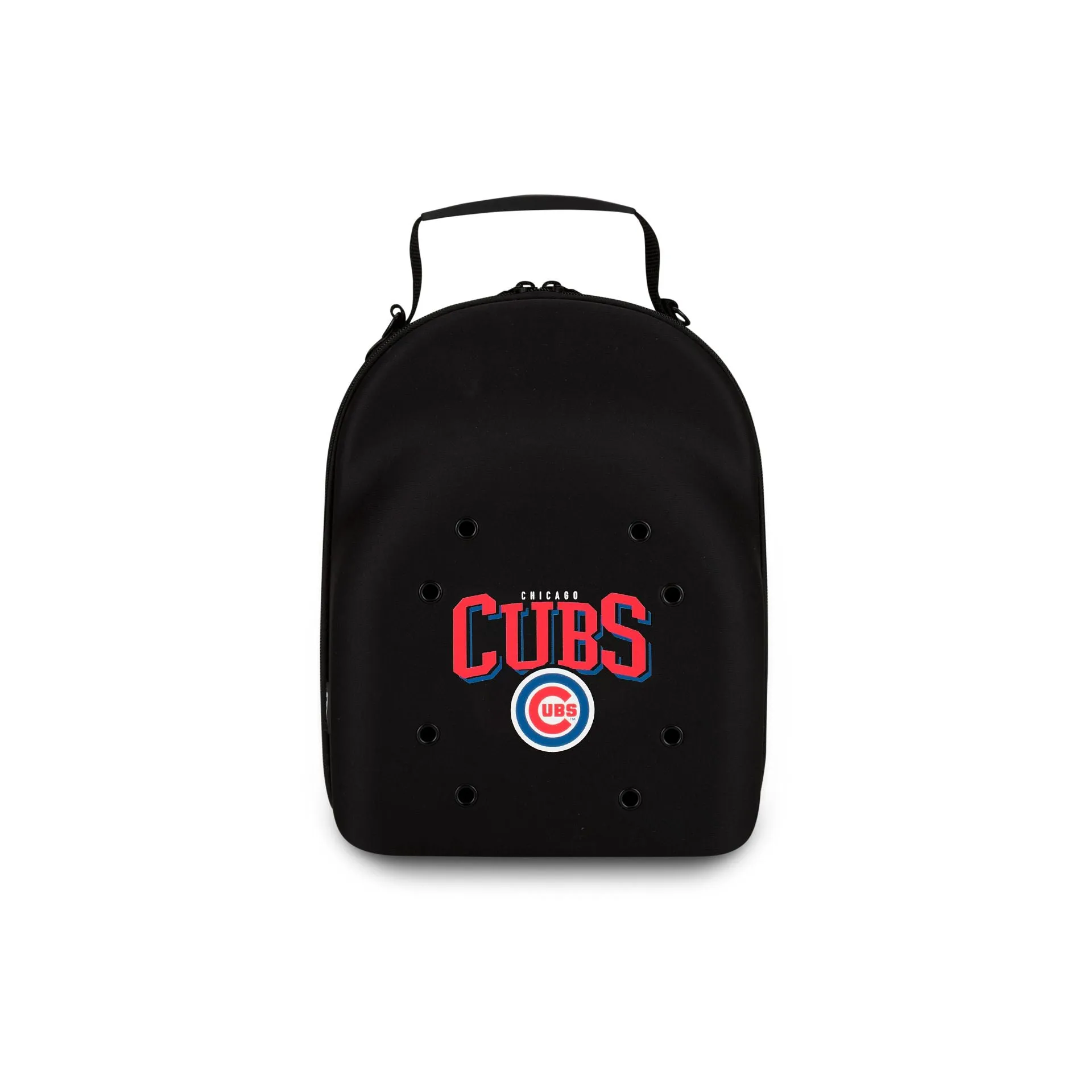 Chicago Cubs Old School Script Black 6 Pack Cap Carrier