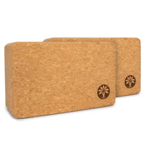 Cork Yoga Block Set