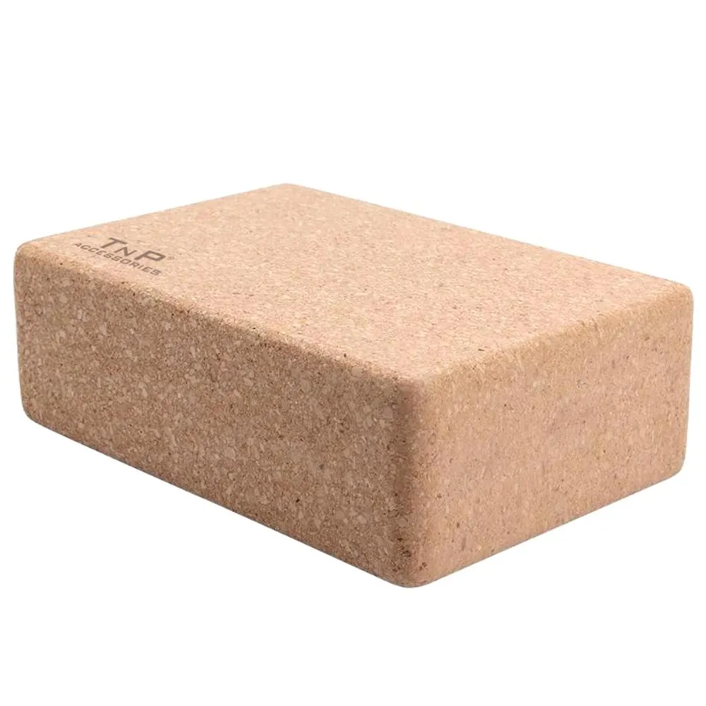 Cork Yoga Block Yoga Brick with Firm Support