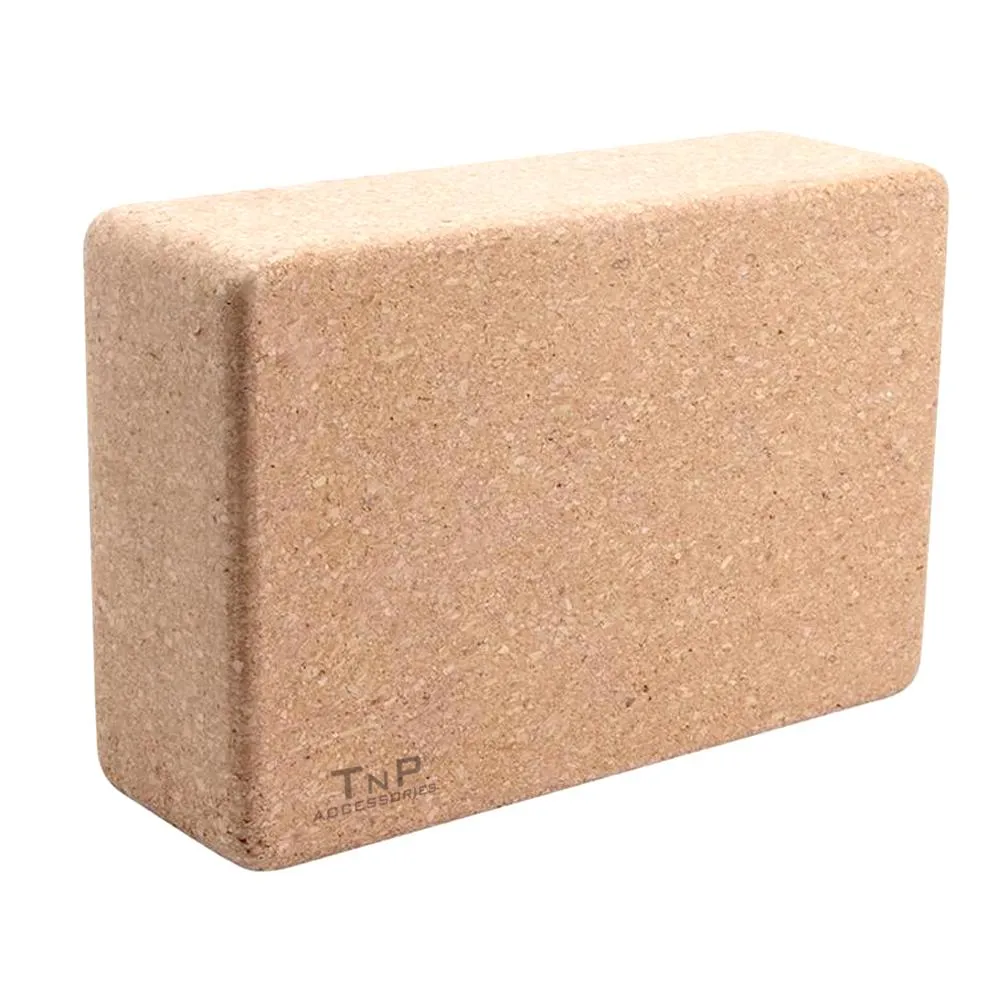 Cork Yoga Block Yoga Brick with Firm Support