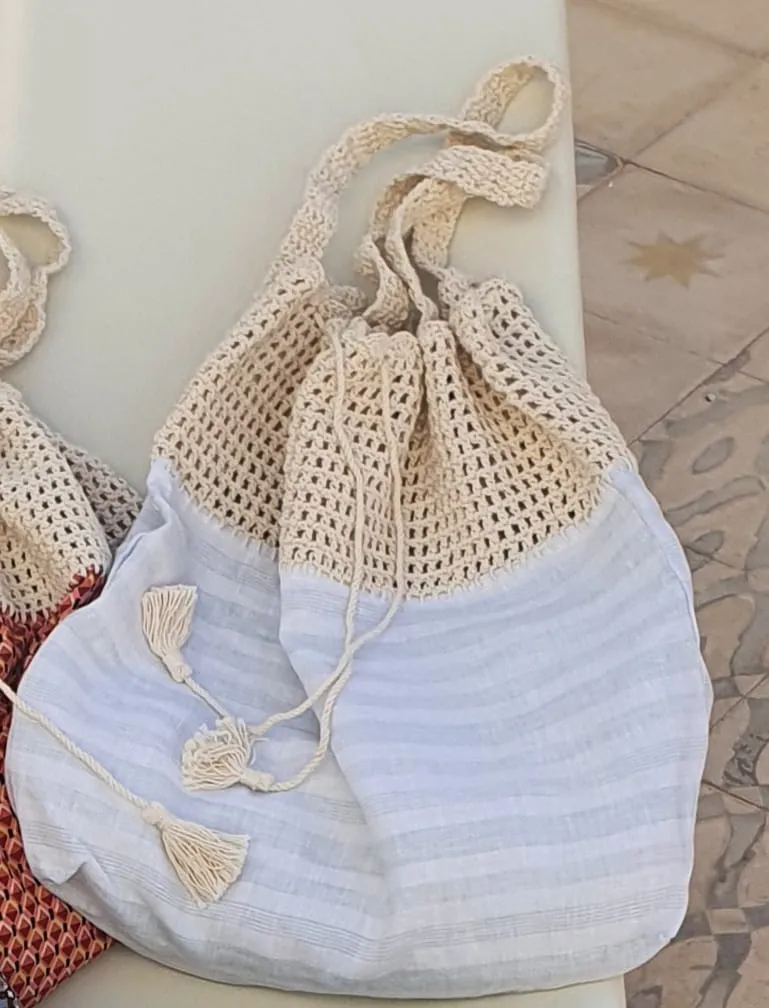 Crochet Beach Bag BRIGITTE