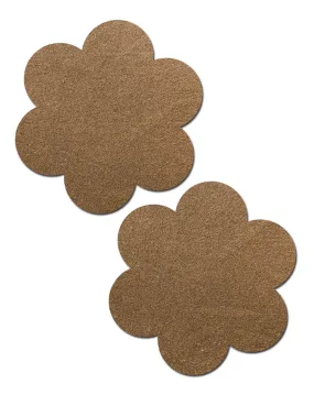 Daisy: Honey Suede Nipple Pasties