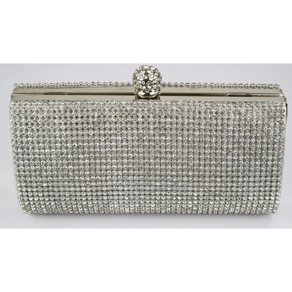 Dakota Crystal Encrusted Clutch