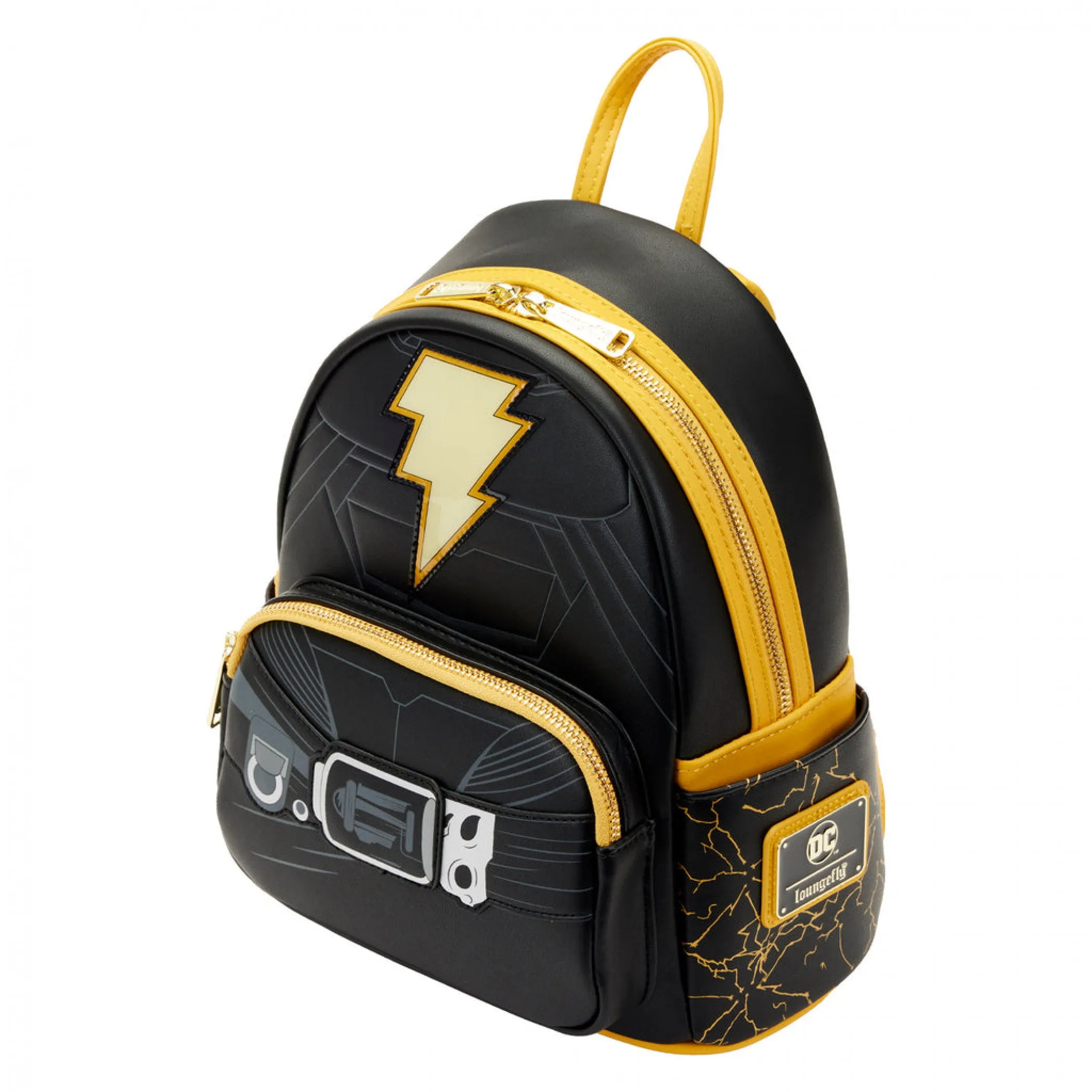 DC Comics Black Adam Light Up Cosplay Mini Backpack by Loungefly