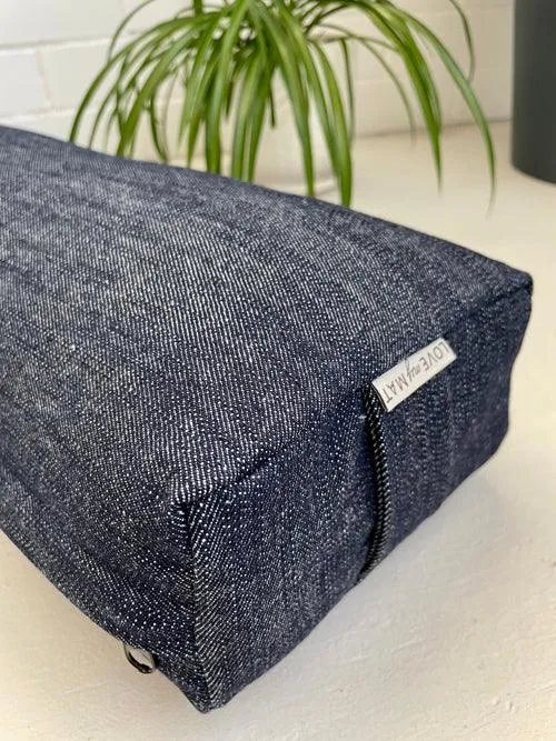 Denim Prana Bolster